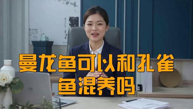 孔雀魚能和曼龍魚混養嗎