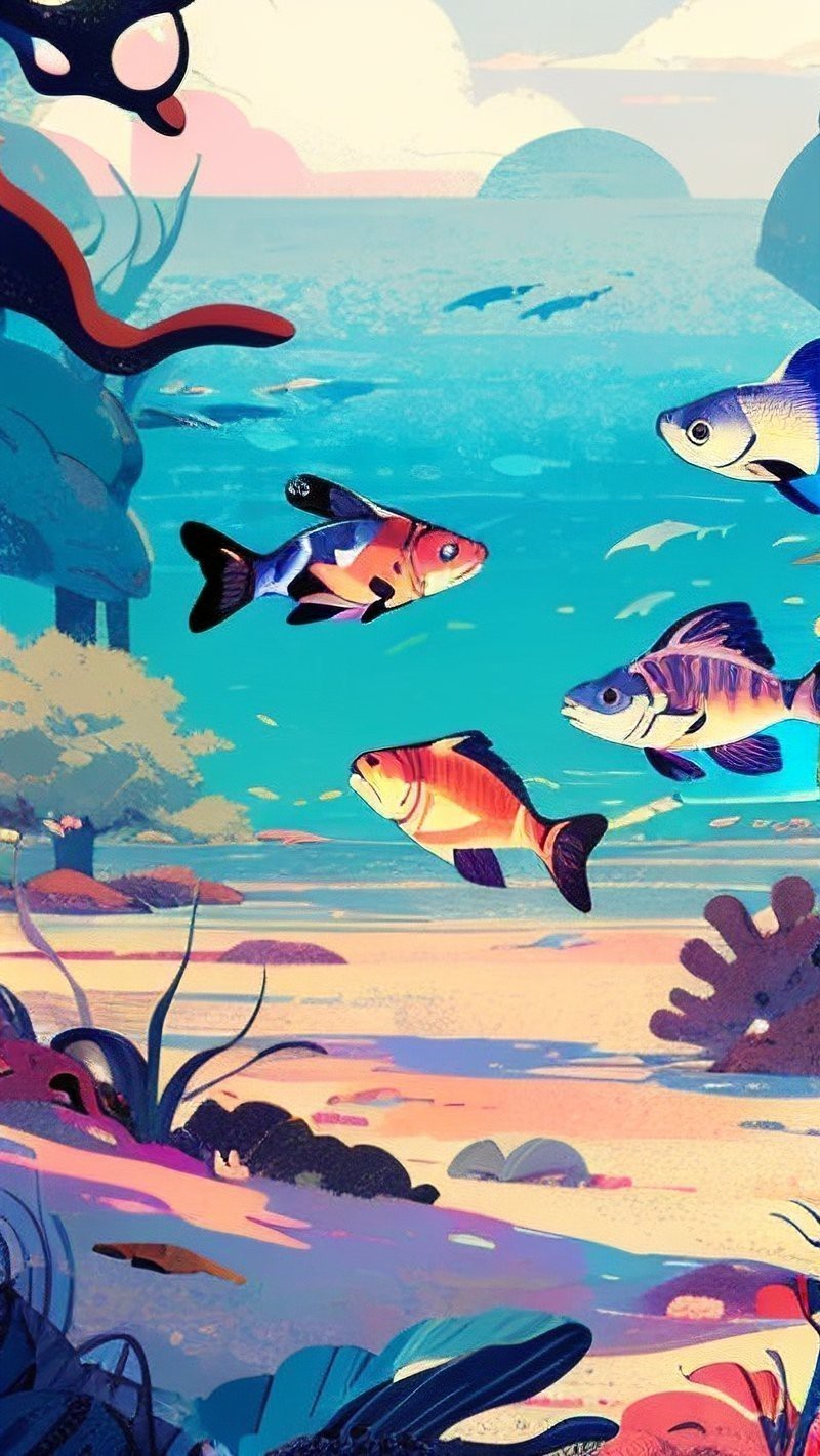 給我推薦一些高清的紅金龍魚壁紙