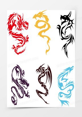 紅龍紋身有哪些經典圖案