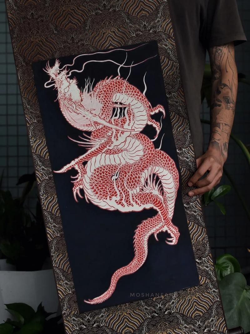 紅龍紋身有哪些經典圖案