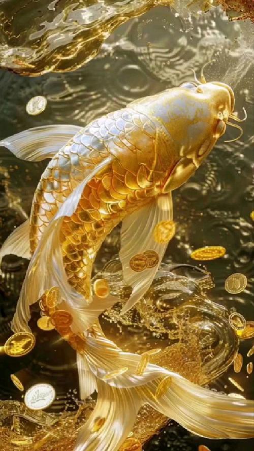 藍色的金龍魚圖片高清