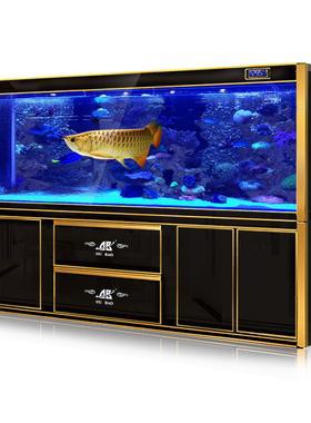 金龍魚魚缸背景圖片大全