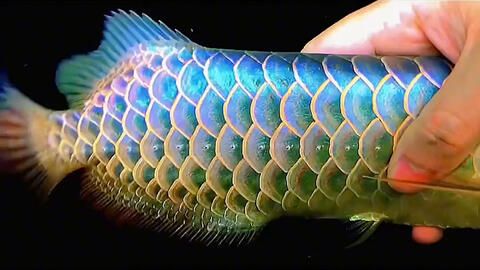 龍魚魚鱗上有白點怎么回事：龍魚魚鱗上出現白點是怎么回事