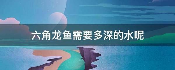 龍魚適合多深的水養魚：龍魚適合多深的水養魚呢？