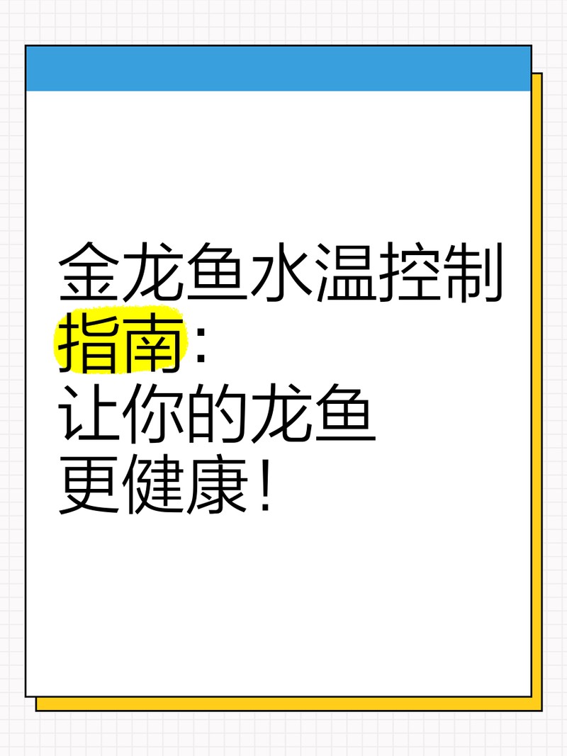 金龍魚飼養水的最佳溫度是多少？