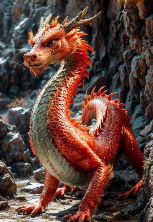 有沒有更多神話主題的龍圖？