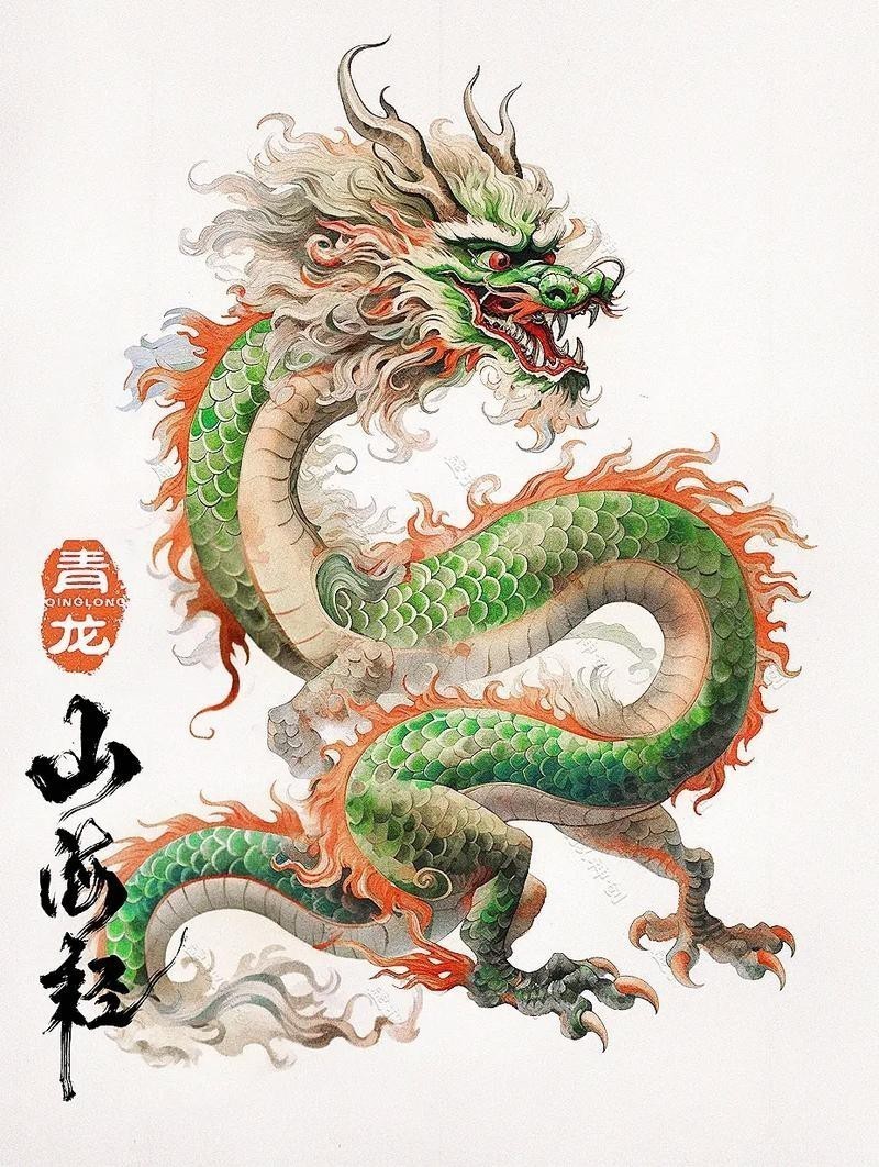 有沒有更多神話主題的龍圖？