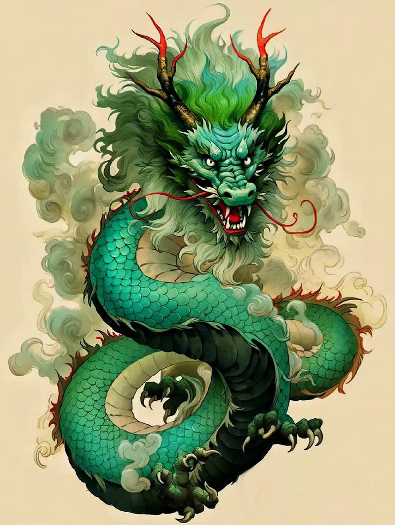 有沒有更多神話主題的龍圖？