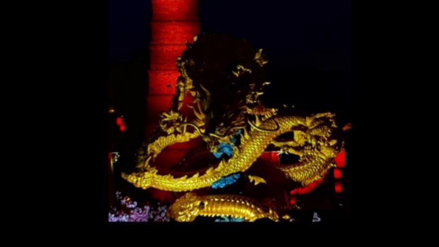 龍騰金雕真實圖片