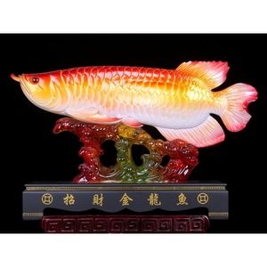 龍魚擺件魚口對著門口的風水說法（風水學說目前并沒有被科學完全證實其科學性，僅供參考）