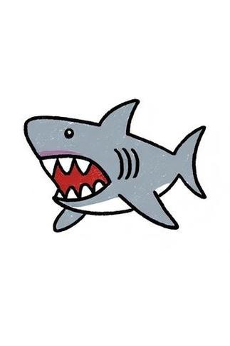 恐龍魚簡筆畫圖片大全