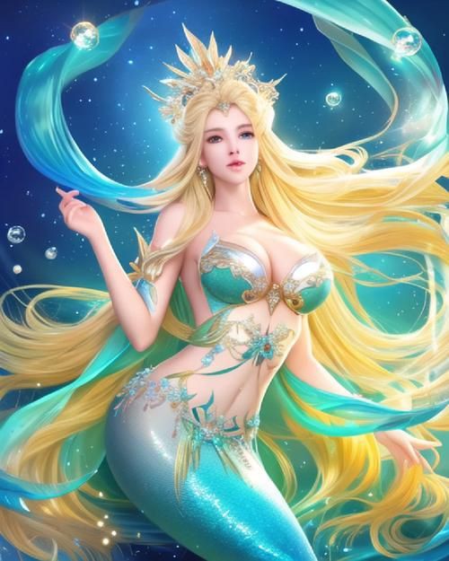 美人魚女王圖片
