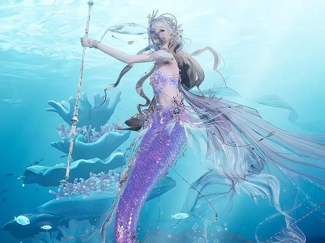 美人魚女王圖片