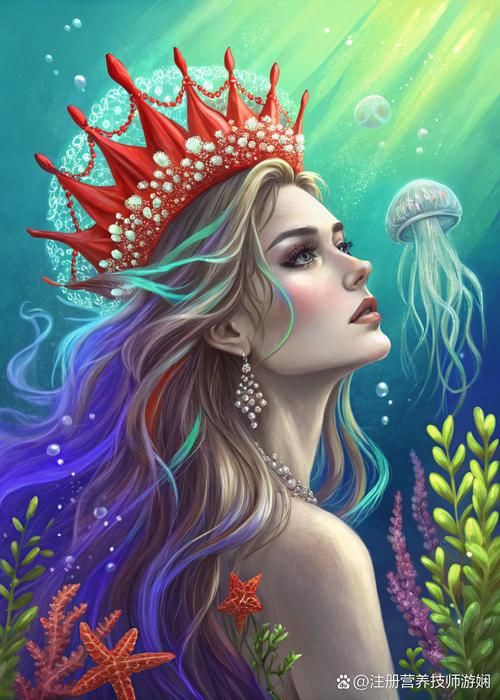 美人魚女王圖片