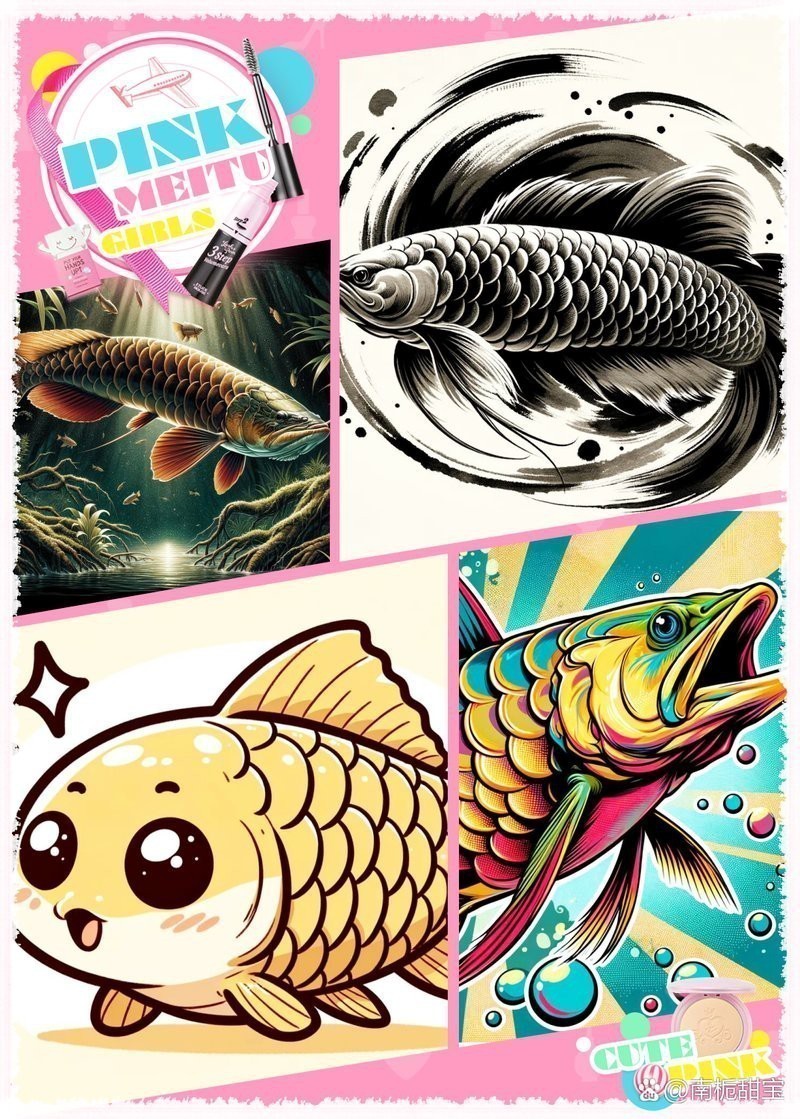 金龍魚翹嘴圖片大全欣賞圖