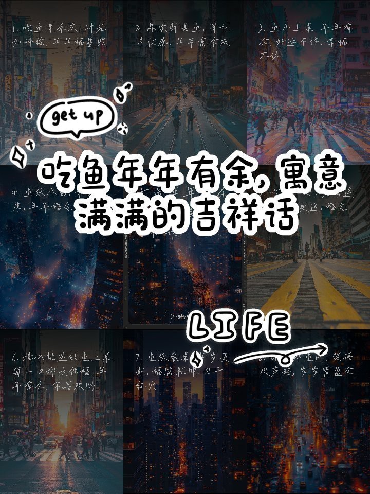 金龍魚吉祥語大全