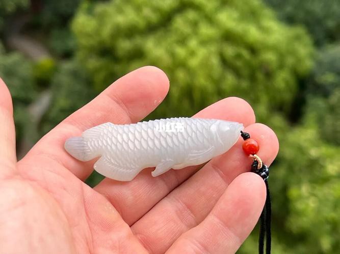 玉雕金龍魚掛件圖片大全