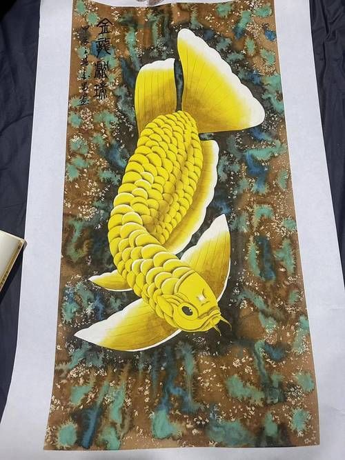 金龍魚卡通圖片