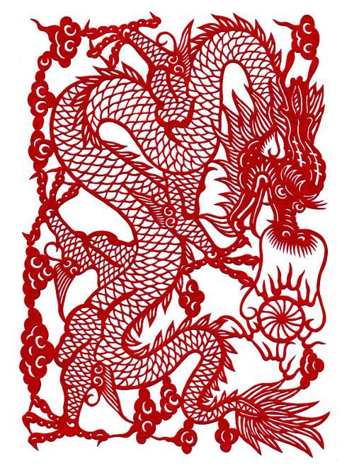 推薦一些高清的紅色龍壁紙
