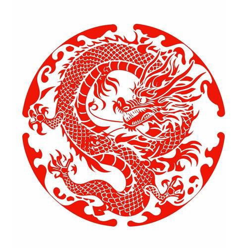 推薦一些高清的紅色龍壁紙