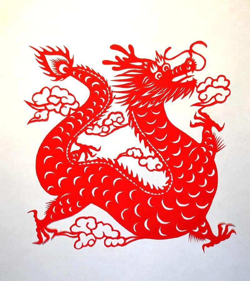 推薦一些高清的紅色龍壁紙