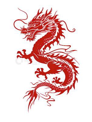 推薦一些高清的紅色龍壁紙